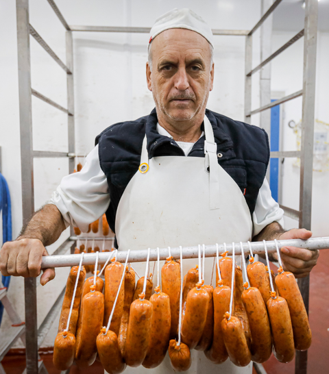 Salchichón de Herradura Ibérico García Mimbrero