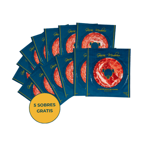 Pack de 13x8 Sobres de Jamón de Bellota 100% Raza Ibérica