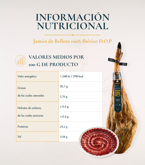 Presunto de Bolota 100% Ibérico DOP