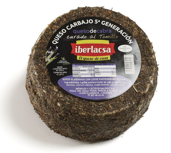 Queso de Cabra Curado al Tomillo 1/2