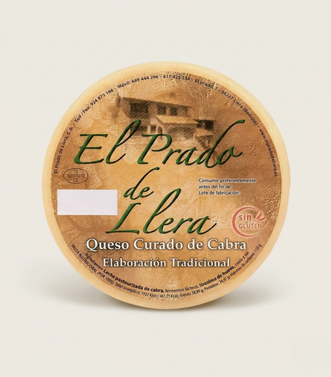 Queso de Cabra Natural El Prado de Llera
