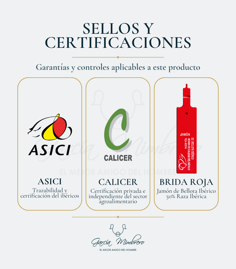 Jamón de Bellota Ibérico 50% Raza Ibérica