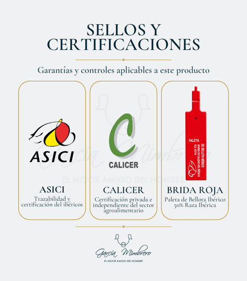 Paleta de Bellota Ibérica 50% Raza Ibérica