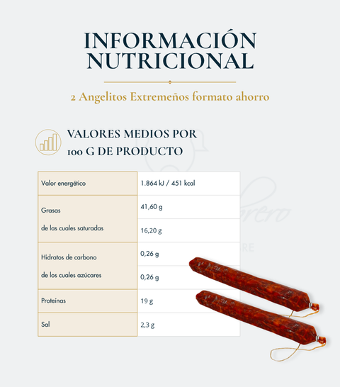 2 Angelitos Extremeños formato ahorro