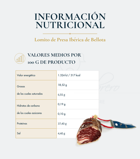 Lomito de Presa Ibérica de Bellota