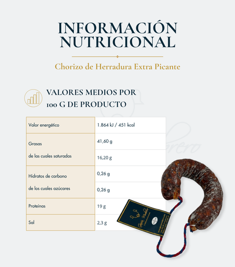 Chorizo de Herradura Extra Picante