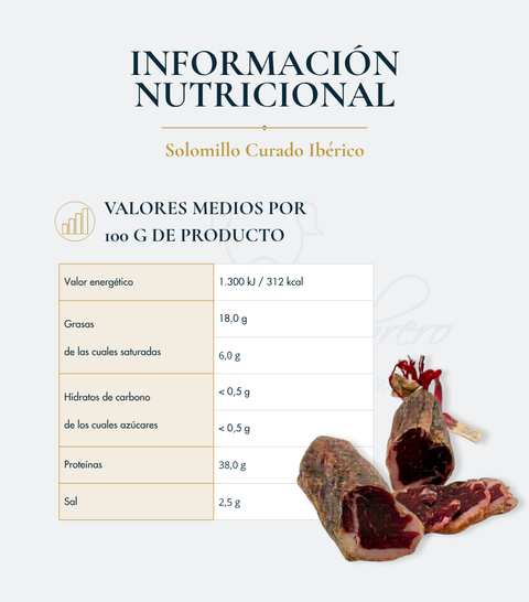 Solomillo Curado Ibérico
