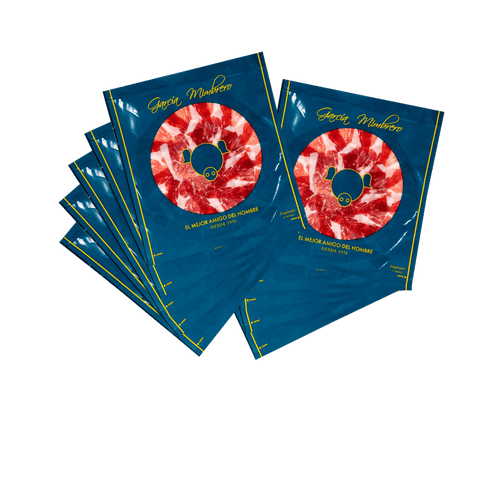 10 sobres Jamón de bellota 100% ibérico 100g