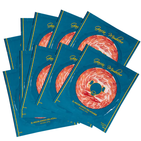 10 sobres de Paleta de Cebo Campo 50% Raza Ibérica